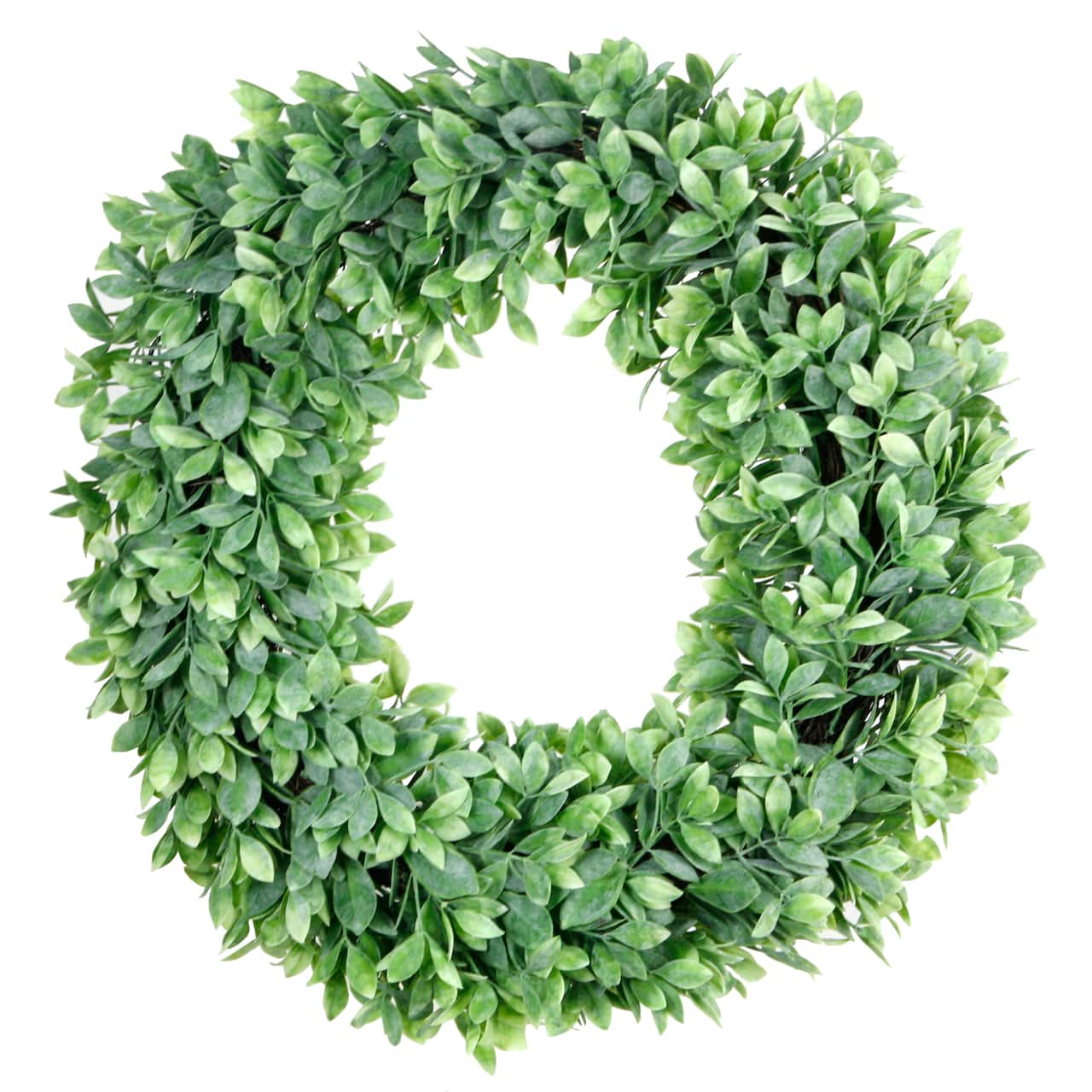 20&#x22; Plastic Foliage Wreath by Ashland&#xAE;